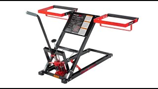 Pro Lift T5305 Lawn Mower Lift with Hydraulic Jack  Overview [upl. by Ennyrb]