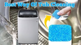 Best Way For Tub Cleaning Your Washing Machine [upl. by Constance]