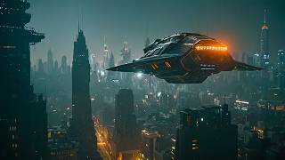 Downtown  Blade Runner Vibes Futuristic Soundscapes [upl. by Allemac748]