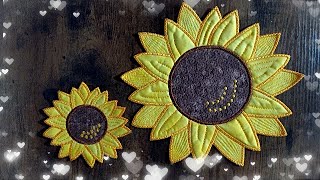 Large Sunflower Placemat By Kreative Kiwi [upl. by Kenji]