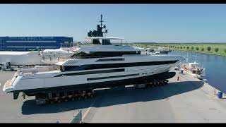 Mangusta Oceano 50  The launch  Mangusta Yachts [upl. by Luelle]