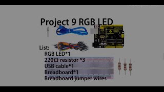 Super kit RGB LED [upl. by Quartis]