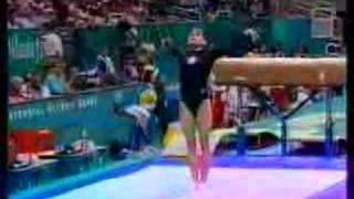 Oksana Chusovitina  VT 1996 Olympic AA [upl. by Camel]