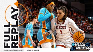 NC State vs Tennessee  2024 NCAA women’s second round  FULL REPLAY [upl. by Laband]