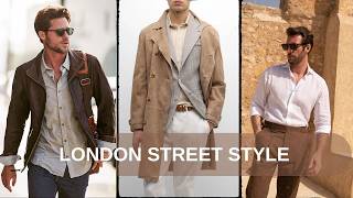 London Mens Fashion Guide From Suits to Casual Wear [upl. by Cailean592]