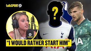 Spurs Fan Abbi Summers CLAIMS Youngster Should START Ahead of Timo Werner 👀🔥 [upl. by Eisle]