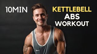 10 MINUTE KETTLEBELL ABS WORKOUT [upl. by Nevi111]