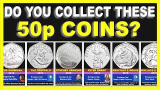 50p Coins From The Royal Mint  Do You Collect These [upl. by Fulcher]