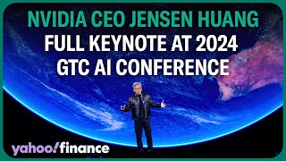 Nvidia CEO Jensen Huang full keynote at GTC 2024 [upl. by Bronwyn]