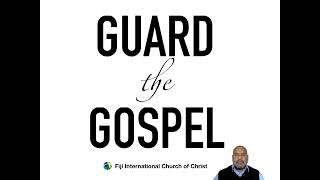 1 Guard the Gospel  Seeking God [upl. by Ayekahs]