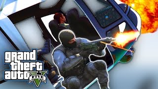 CRAZY POLICE COMMANDO MISSIONS  GTA 5 PC Mods And Funny Moments [upl. by Eserahc]