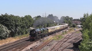 Bournemouth Belle 35028 Clan Line 5th July 2017 [upl. by Daveta]