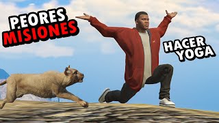 Las 7 Peores Misiones de GTA 5 [upl. by Yroger]