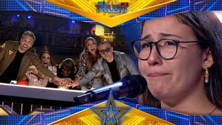 CANTA con LENGUA DE SIGNOS y gana el PASE DE ORO GRUPAL  Audiciones 8  Got Talent España 2022 [upl. by Hamford180]