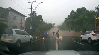 Brisbane Floods 27022022 Dash Cam 4K Part 2 [upl. by Hynes]