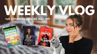 WEEKLY VLOG 🎞️💕 Une semaine de lecture avec moi amp Life Update 💍 [upl. by Ydnih553]