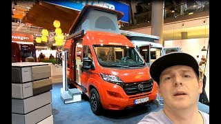 Hymer Ayers Rock Hymercar Camper Van new model Fiat Ducato walkaround and interior K0237 [upl. by Alleyn]