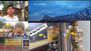 Kolkata daily vlog ham ja rhe ha Kolkata fir dekho kya hua😱😂✨ [upl. by Eirellav]