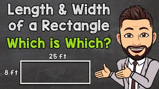 Length and Width of a Rectangle  Which is Length and Which is Width [upl. by Nabal933]