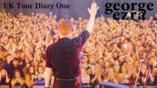 George Ezra  2019 UK Tour Diary One Newcastle Leeds Liverpool [upl. by Anipsed835]