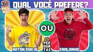 🔄 O QUE VOCÊ PREFERE 📹 EDIÇÃO YOUTUBERS quiz [upl. by Ellennahc274]