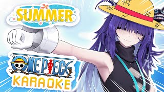 【KARAOKE RELAY】25 Years of ONE PIECE SummerSerenade【DrNOVAe  V4Mirai】 [upl. by Irvin]