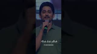 Apudo ipudo yepudo song whatsapp statusbomarillu Movie Siddharth singing at mahasamudram event [upl. by Htez]