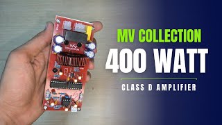 छोटा पैकेट बड़ा धमाका है ये Amplifier Board  Mv Collection Class D 400Watt [upl. by Clyde]