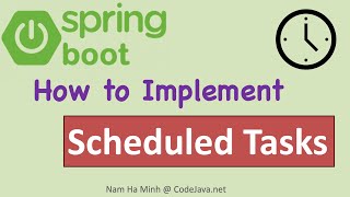 How to Implement Scheduled Tasks in Spring [upl. by Azarria]