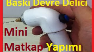 Mini Matkap Nasıl YapılırBaskı Devre Delmek İçin Küçük Matkap [upl. by Baseler]