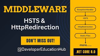 How to Implement HSTS and HTTPS Redirection Middleware in ASPNET Core  Secure Your Website [upl. by Ettezzil837]