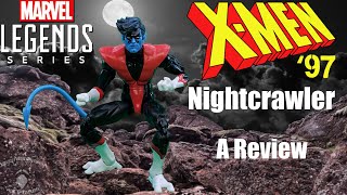 Nightcrawler XMen 97  A Marvel Legends Series Review [upl. by Strenta]