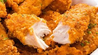 Chicken Tenders RecipeJuicy amp Crispy chicken Every Time  Bismillah cooking [upl. by Herrle]