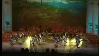 ККХ  quotВербохлестquot The Kuban Cossack Choir  dance quotVerbohlyostquot [upl. by Anedal]