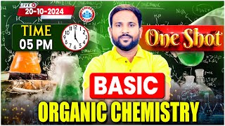 Class 12 Chemistry Basic Organic Chemistry One Shot Video For JEENEET  12th Chemistry Imp Topics [upl. by Animas]