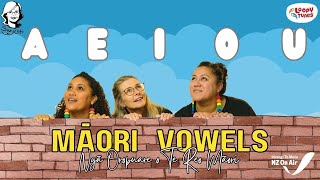 Māori Vowels Lyric Video  Learn Te Reo Māori  Kids Music  Pronounciation [upl. by Garreth]