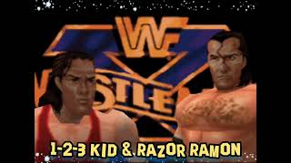 123 Kid amp Razor Ramon entrance  WWF WrestleMania X by GM Spectre Nintendo 64 [upl. by Ystap]