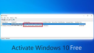 How to Find Windows 10 Product Key  2021 [upl. by Horvitz]