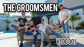 THE GROOMSMEN  Suit fitting for my Wedding VLOG 001 [upl. by Leirbma]