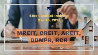 PSE Stock Analysis  Insights on REIT Companies and Property Sector MREIT CREIT AREIT DDMPR RCR [upl. by Offen]