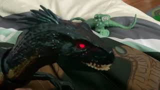 Indoraptor vs scorpios Rex stop motion [upl. by Atnoled]