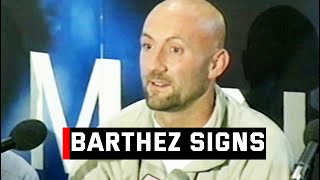 Fabien Barthez signs for Manchester United  2000 [upl. by Tirza]