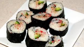 Nori Maki Sushi OUR way  cooking with mom [upl. by North]