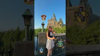 Wingardium Leviosa🪄✨ harrypotter transition universal universalstudios [upl. by Yeslehc]