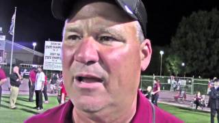 Destrehan coach Stephen Robicheaux talks about big win over rival Hahnville Video [upl. by Nnaitsirhc720]