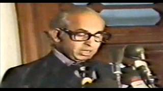 Zulfikar Ali Bhuttos speech in the honour of Col Gaddafi at PM Guest House on 26021974wmv [upl. by Moriyama]