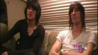 Interview ASKING ALEXANDRIA November 2009 [upl. by Cressy]