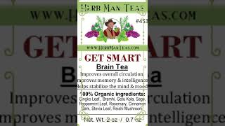 BRAIN TEA with Rishi Mushroom  Get Smart [upl. by Kinna832]