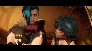 Arcane Season 2 But Its Only Jinx And Isha Moments Music Video [upl. by Adorne]