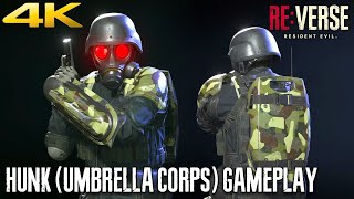 RESIDENT EVIL REVerse PS5  HUNK Umbrella Cops Gameplay  4K 60FPS Comic Filter Off [upl. by Ahens]